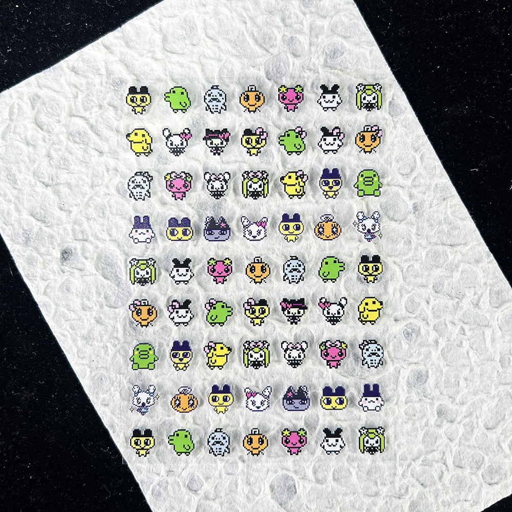 PVC Electronic Pets Nostalgic  - Nail Art Nail Art recensie en prijs