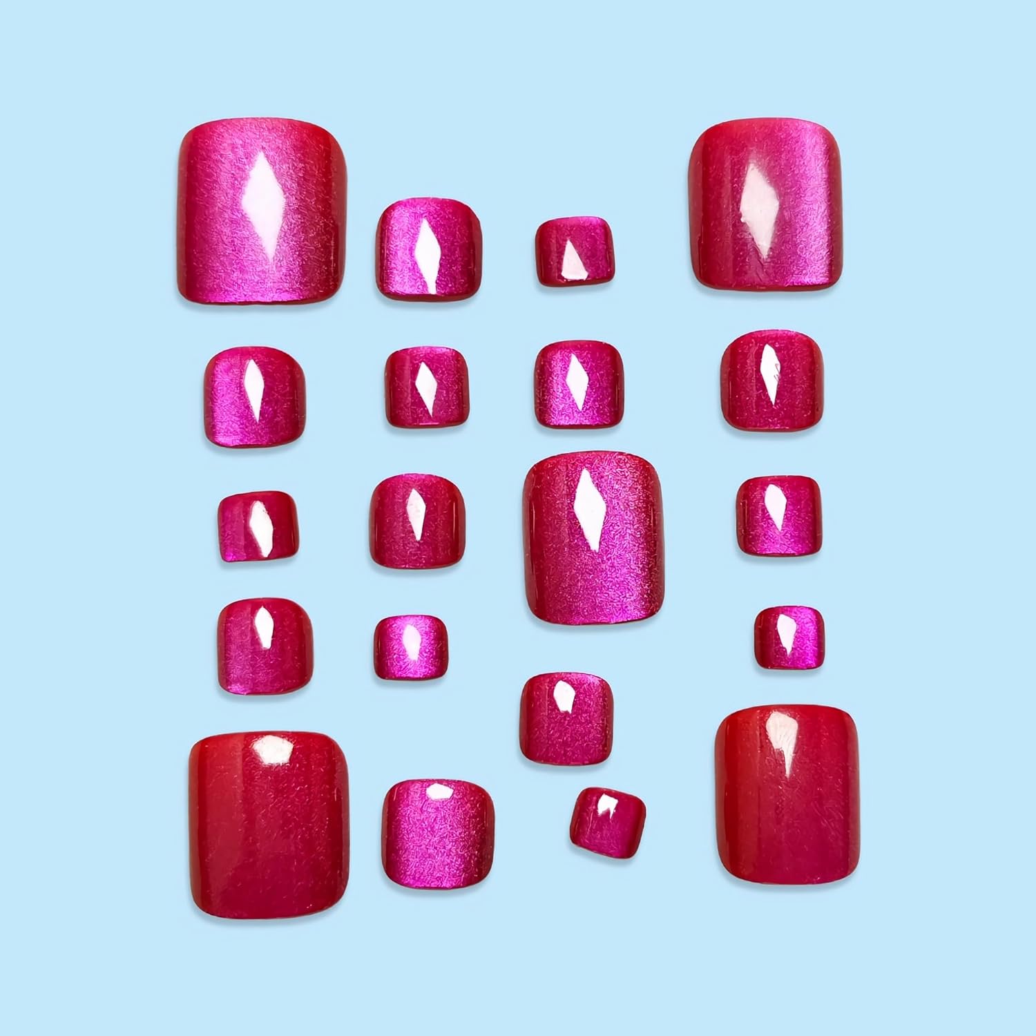 96PCS Acrylic Presser Foot Sha - Nail Art Aesthetic recensie en prijs