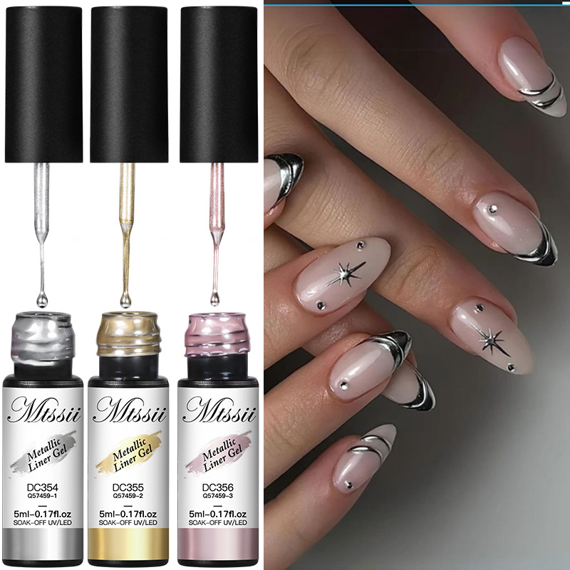 MTSSII 2/3Pcs Metallic Liner G - Nail Art Rose Gold recensie en prijs