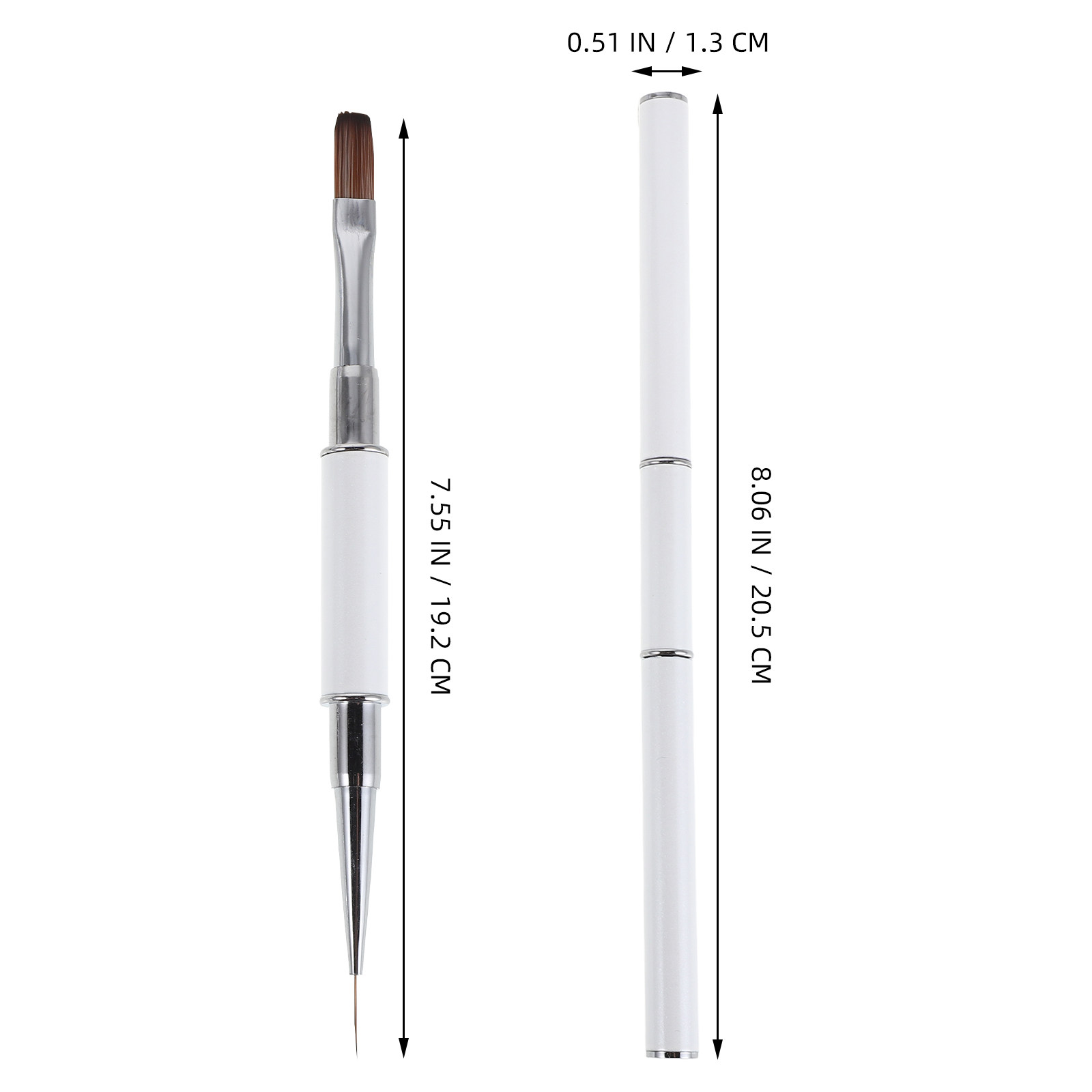 3Pcs Nail Art Brushes Set Dual - Nail Art Dotting Tool recensie en prijs