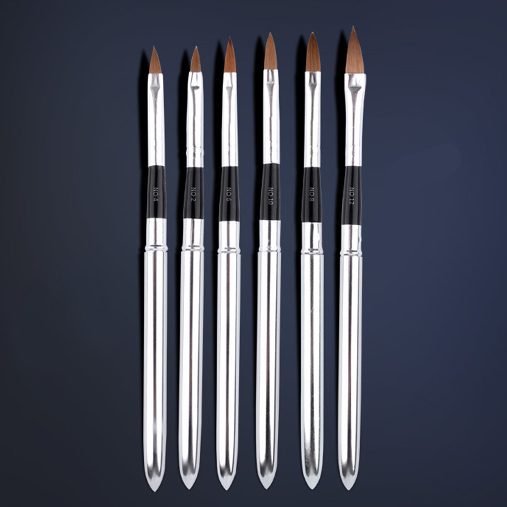 6Pcs Professional Nail Art Bru - Nail Art Dotting Tool recensie en prijs