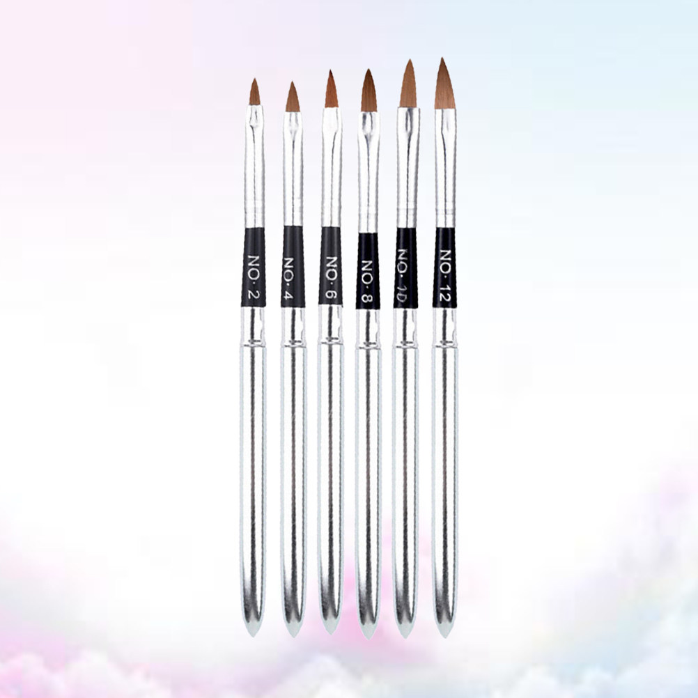 6Pcs Professional Nail Art Bru - Nail Art Dotting Tool recensie en prijs