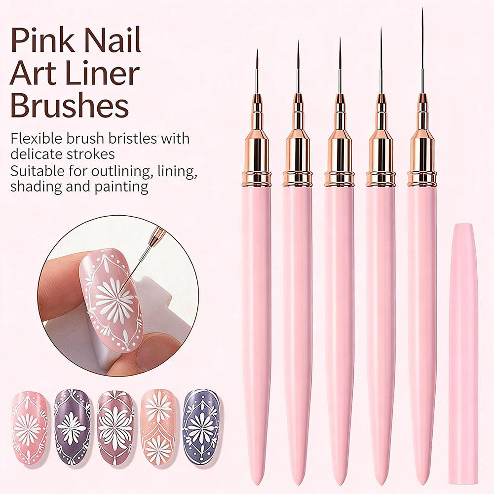 5pcs Nail Art Liner Brushes an - Nail Art Dotting Tool recensie en prijs