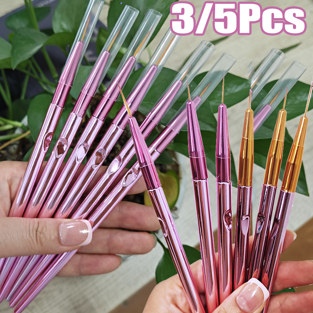 3/5Pcs/set Rose Gold  Nail Art - Nail Art Rose Gold recensie en prijs