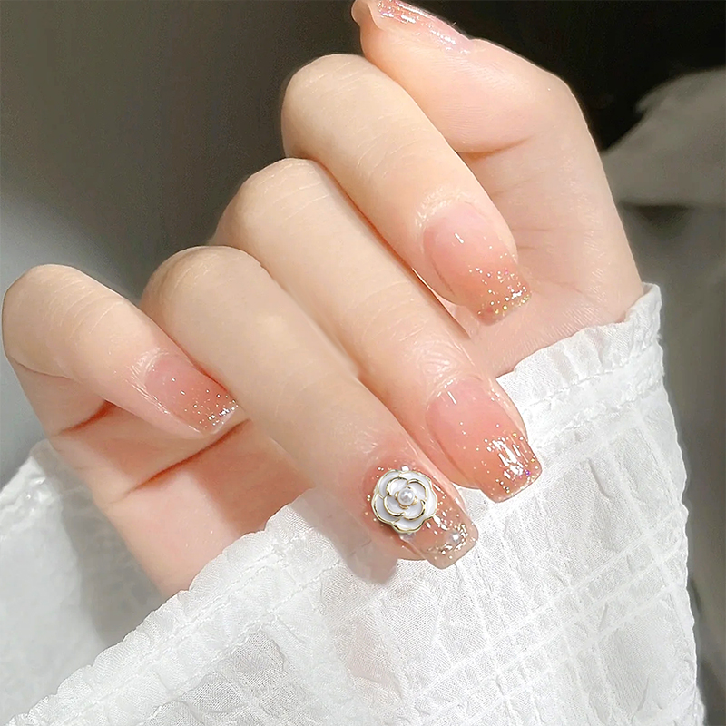 10PCS Bright White Black Dimao - Nail Art Rose Gold recensie en prijs