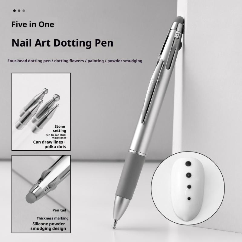 4in1 0.8/1.0/1.6/2.0mm Nail Do - Nail Art Dotting Tool recensie en prijs