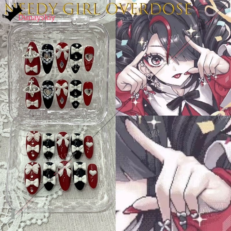 YiNuo*/Needy Girl Overdose Jir - Nail Art Nail Art recensie en prijs
