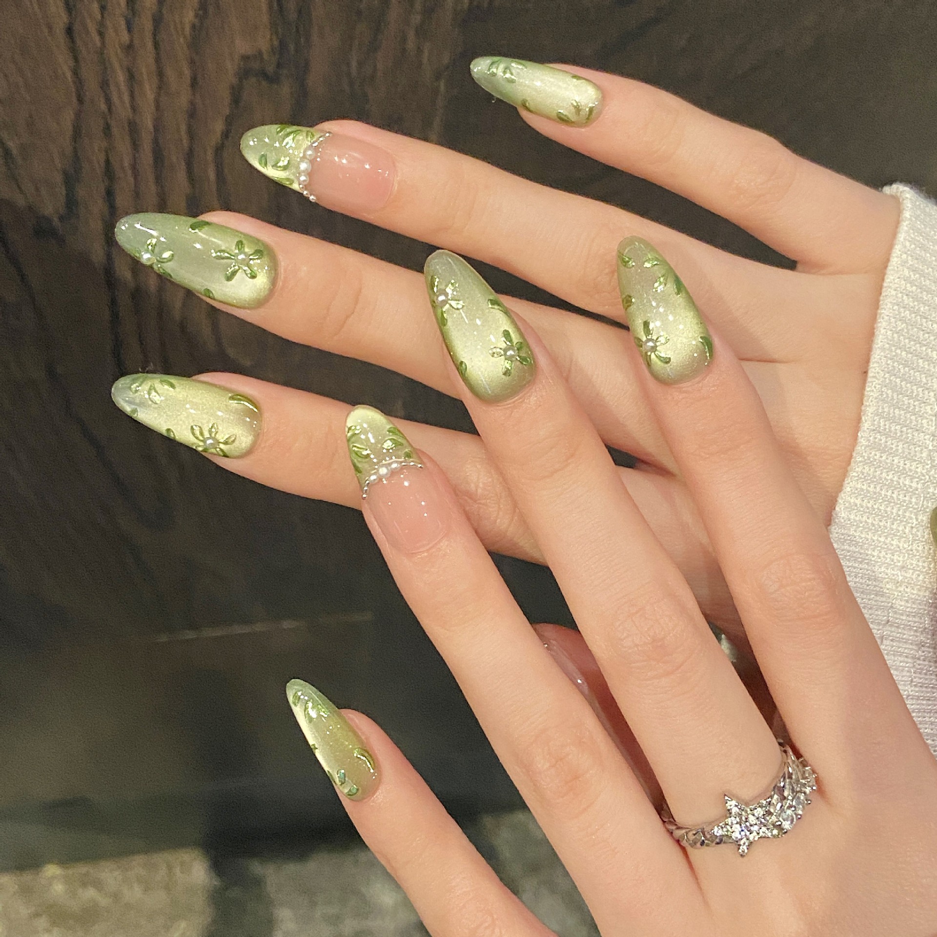 10pcs Handmade Press on Nails  - Nail Art Aesthetic recensie en prijs