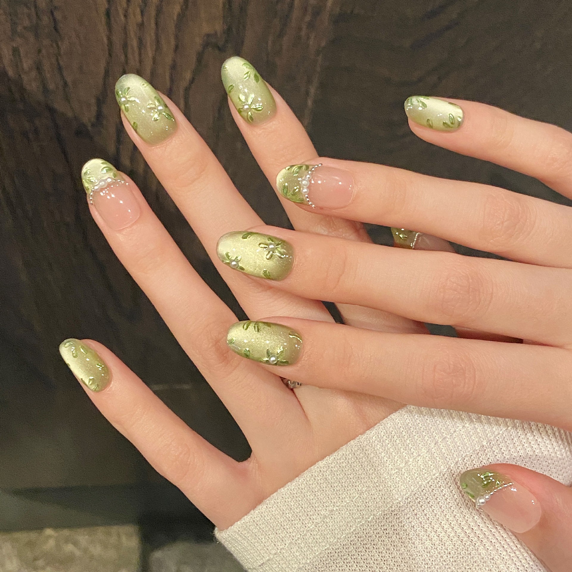 10pcs Handmade Press on Nails  - Nail Art Aesthetic recensie en prijs
