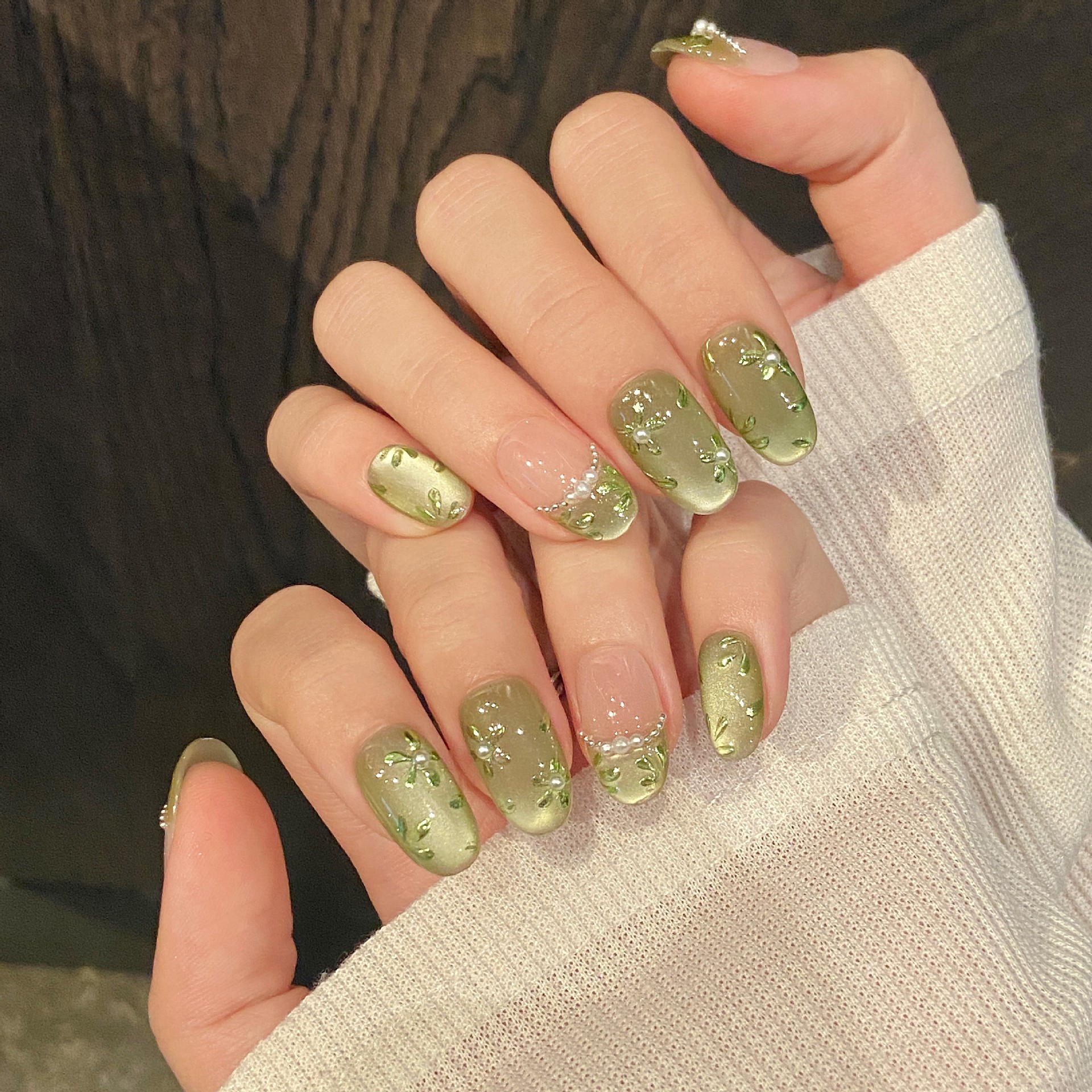 10pcs Handmade Press on Nails  - Nail Art Aesthetic recensie en prijs