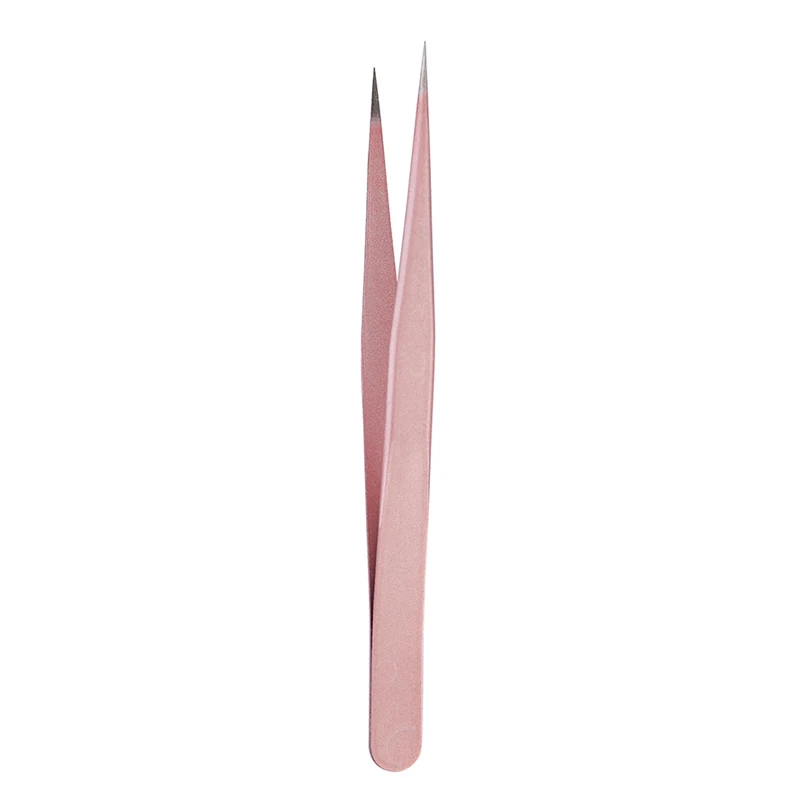 1Pc Straight Tweezer in Champa - Nail Art Rose Gold recensie en prijs
