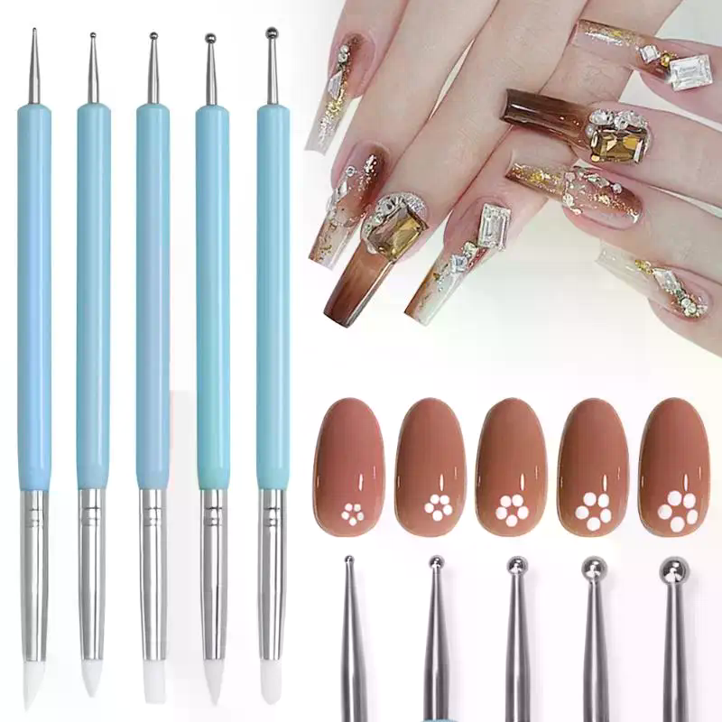 1/10/15 Pcs/Set Dual Ended Rhi - Nail Art Dotting Tool recensie en prijs