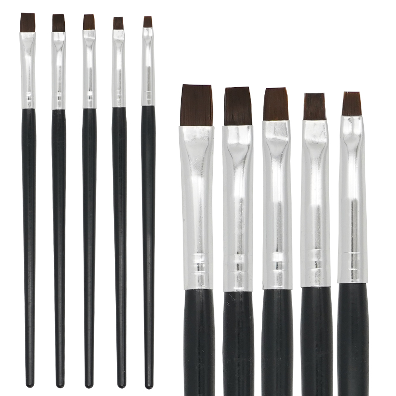 5pcs Dental Resin Brush Pen Po - Nail Fan Brush recensie en prijs
