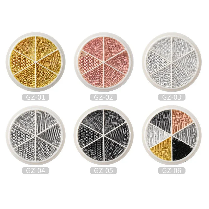 6 Grids Nail Art Tiny Steel Ca - Nail Art Rose Gold recensie en prijs