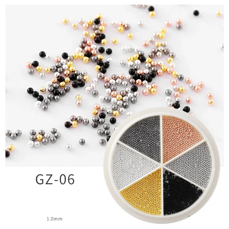 6 Grids Nail Art Tiny Steel Ca - Nail Art Rose Gold recensie en prijs