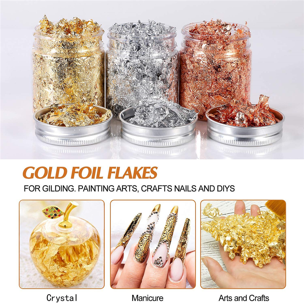 Imitation Rose Gold Silver Cop - Nail Art Rose Gold recensie en prijs