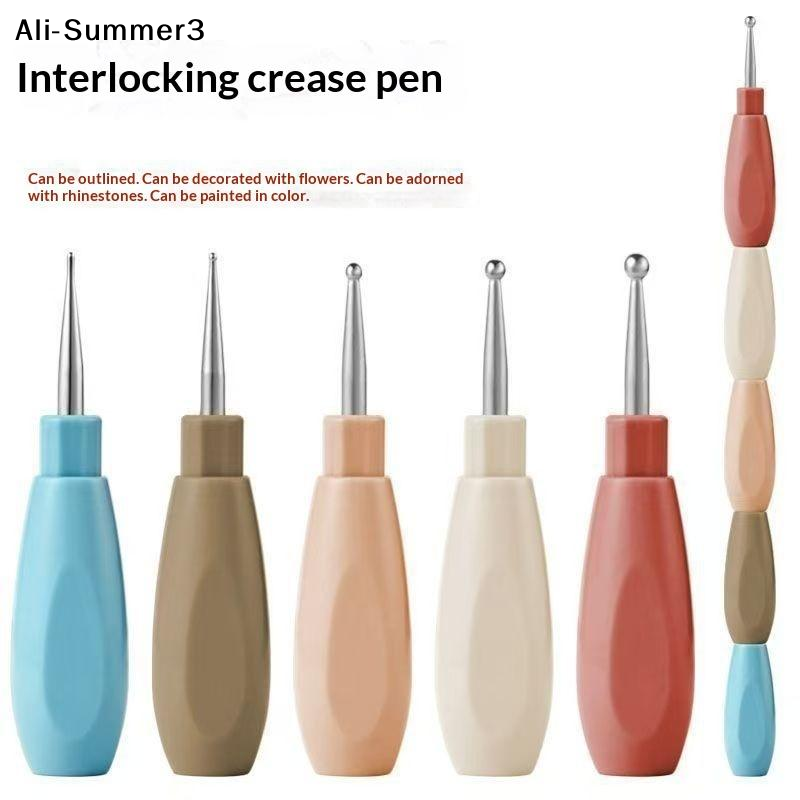 【A3s】5Pcs Handle Liner Drawing - Nail Art Dotting Tool recensie en prijs