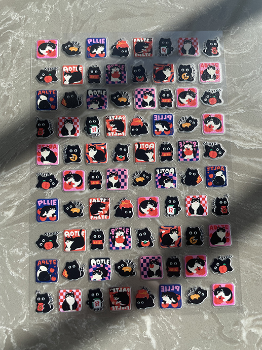 Mini Pvc Kawaii Pattern Poster - Nail Art Nail Art recensie en prijs