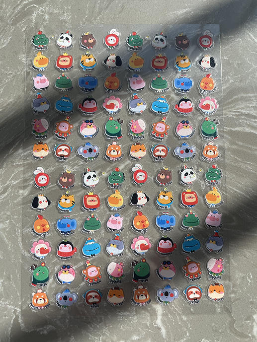 Mini Pvc Kawaii Pattern Poster - Nail Art Nail Art recensie en prijs