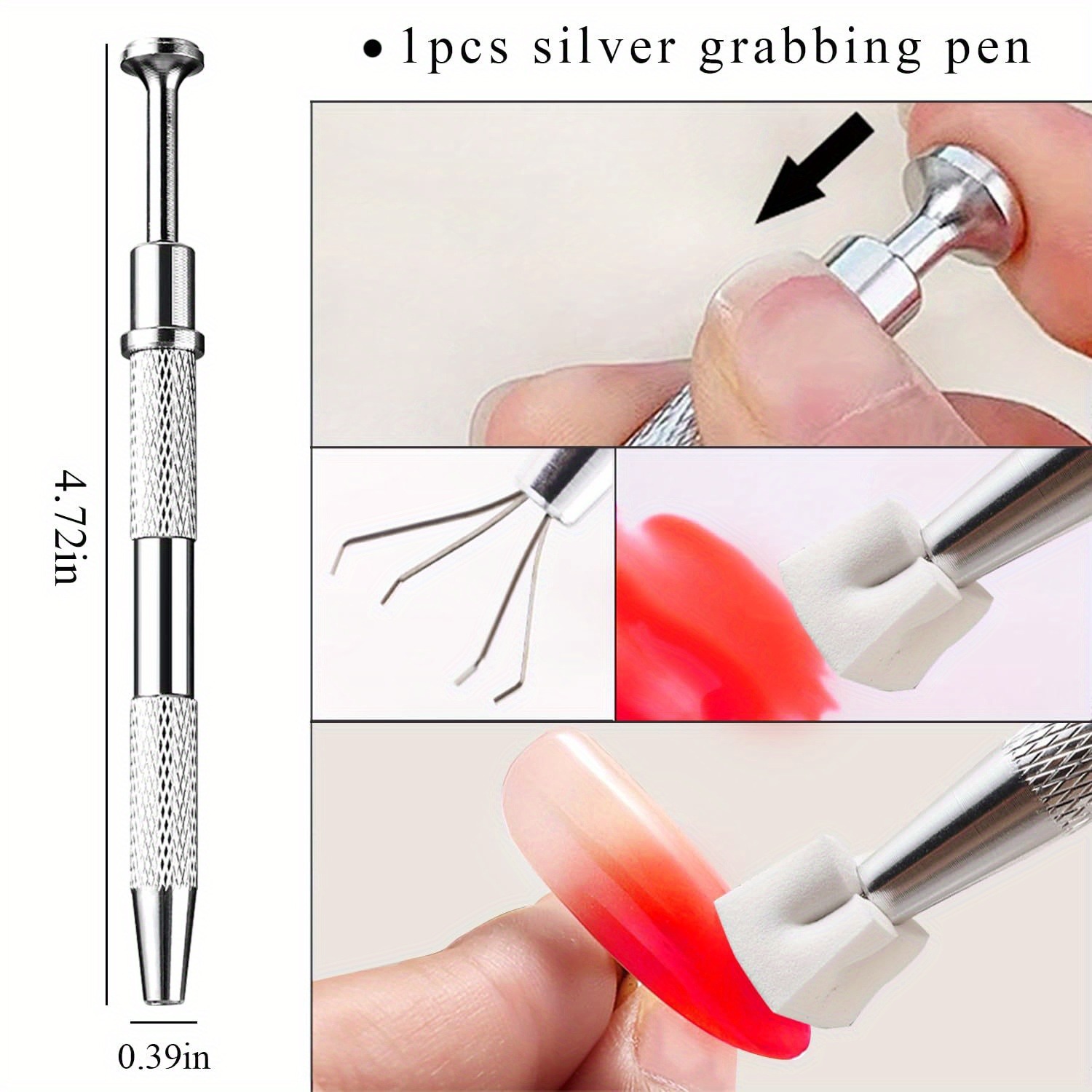 1/50/100Pcs Square Nail Art Sp - Nail Fan Brush recensie en prijs