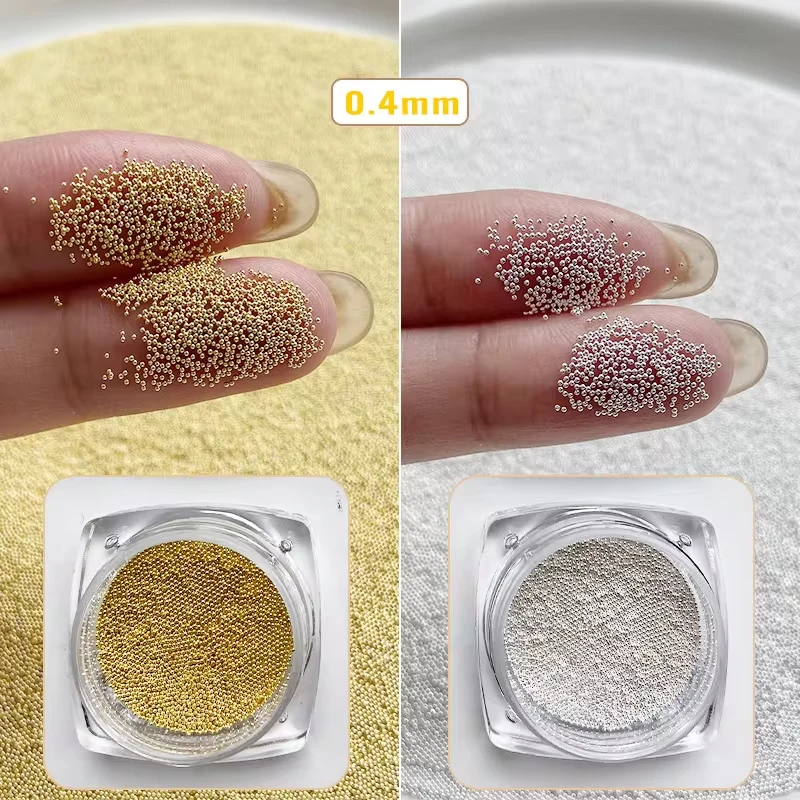 Nail Caviar Beads 0.4/0.6/0.8/ - Nail Art Rose Gold recensie en prijs
