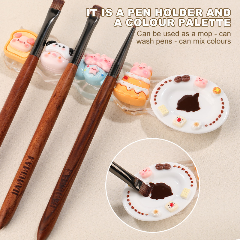 KANIU Cute Animal Nail Brush H - Nail Fan Brush recensie en prijs
