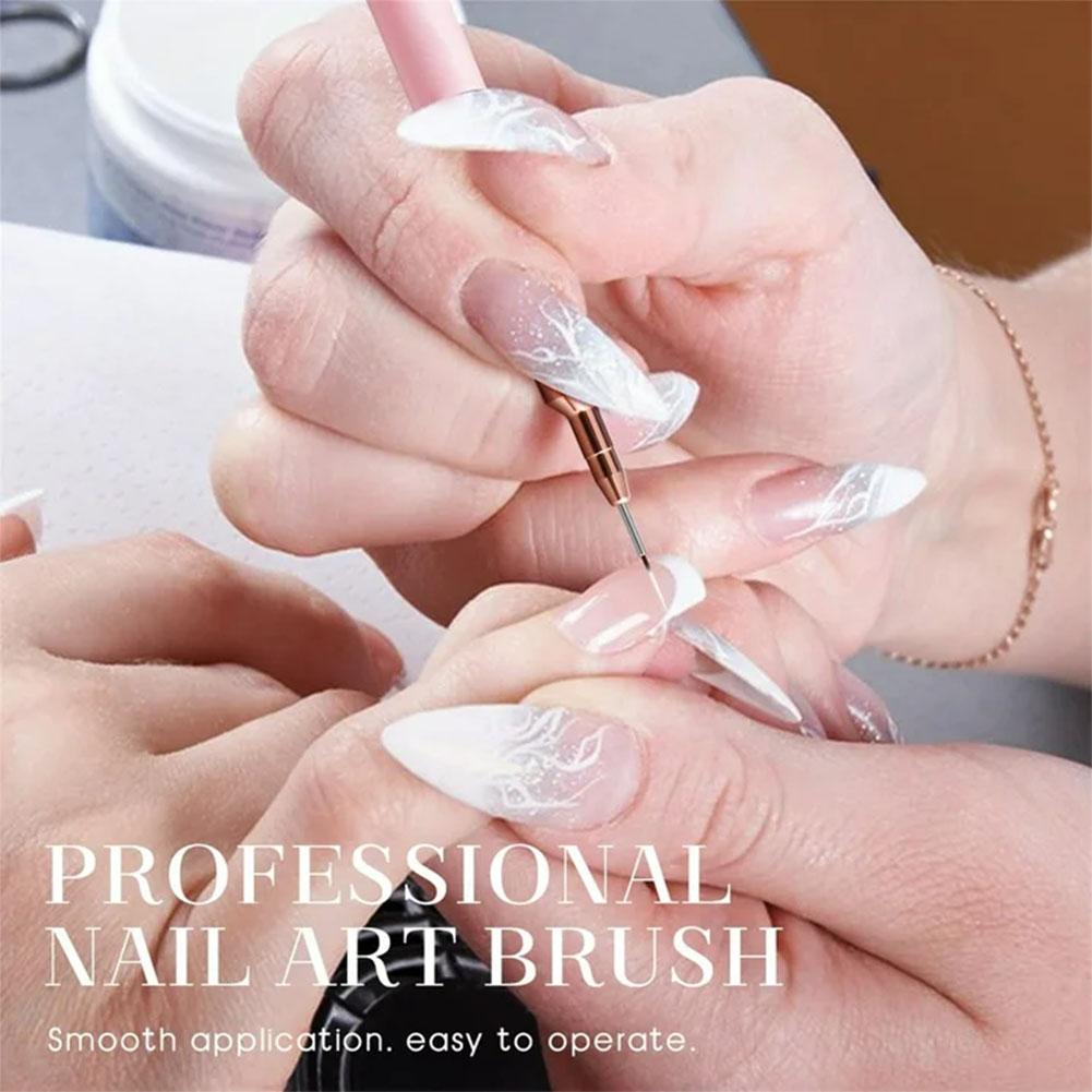 5pcs Nail Art Liner Brush Set  - Nail Fan Brush recensie en prijs
