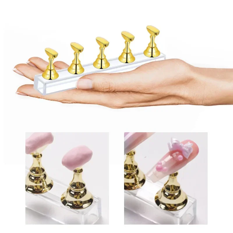 5PCS/Pack Chess Magnetic Nail  - Nail Art Rose Gold recensie en prijs