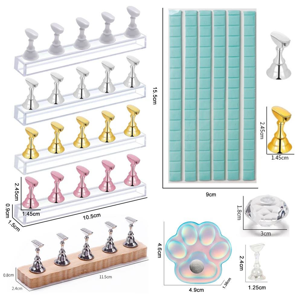 5PCS/Pack Chess Magnetic Nail  - Nail Art Rose Gold recensie en prijs