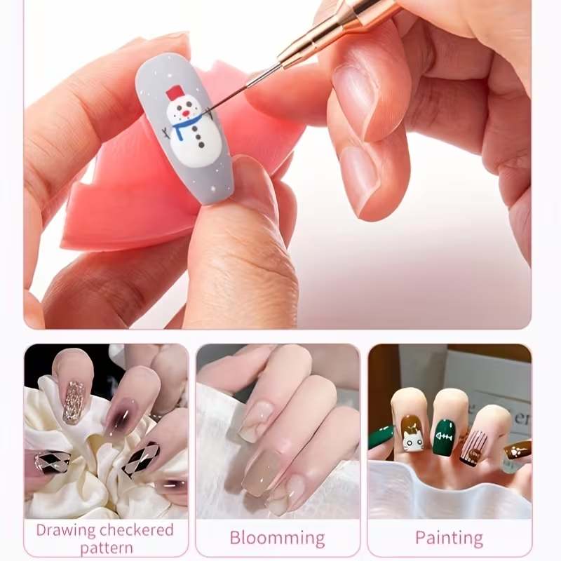 15pcs Professional Nail Art Br - Nail Fan Brush recensie en prijs
