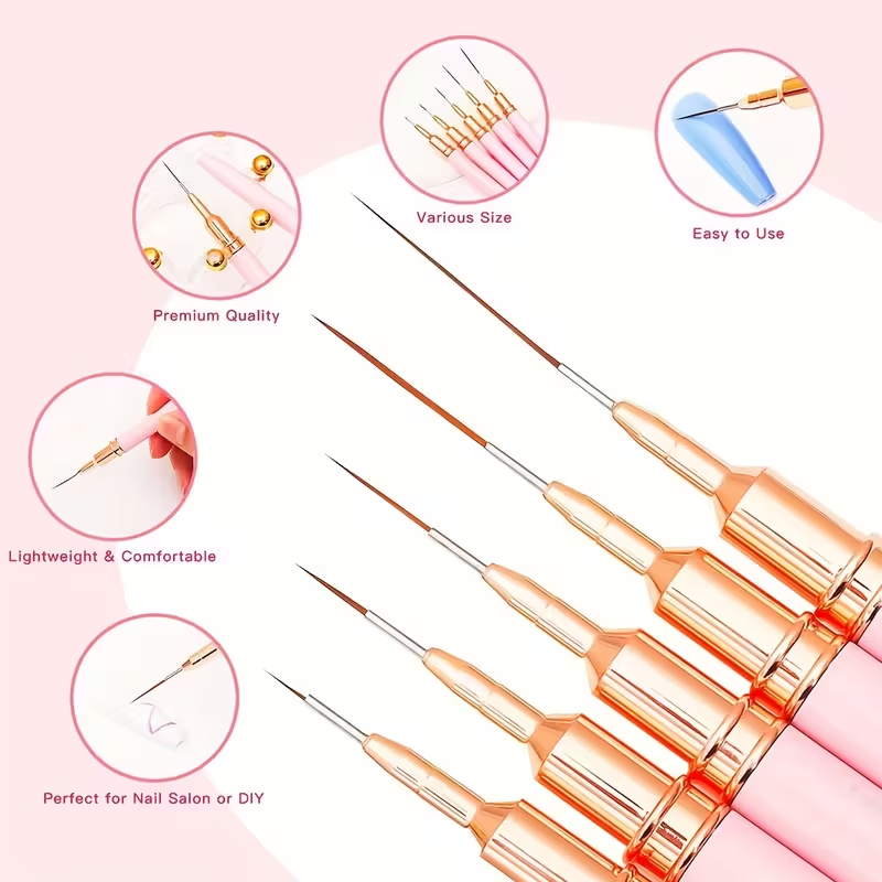 15pcs Professional Nail Art Br - Nail Fan Brush recensie en prijs
