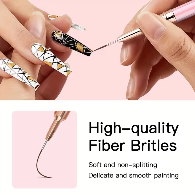 15pcs Professional Nail Art Br - Nail Fan Brush recensie en prijs