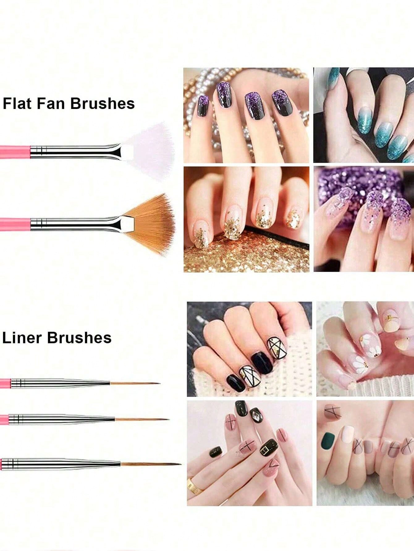 15/22pcs White Nail Art Tool S - Nail Art Dotting Tool recensie en prijs