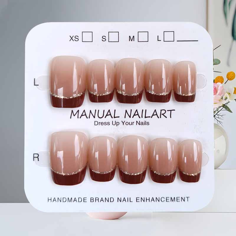 10Pcs French Style Wine Red Ed - Nail Art Red recensie en prijs