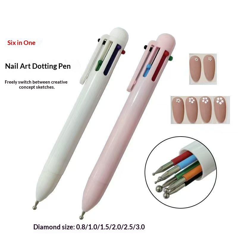 6 In 1 Nail Art Dotting Pen Pa - Nail Art Dotting Tool recensie en prijs