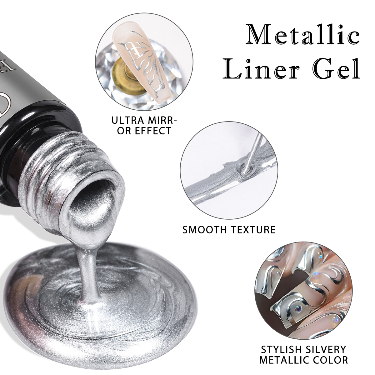 Super-Bright Metallic Painting - Nail Art Rose Gold recensie en prijs