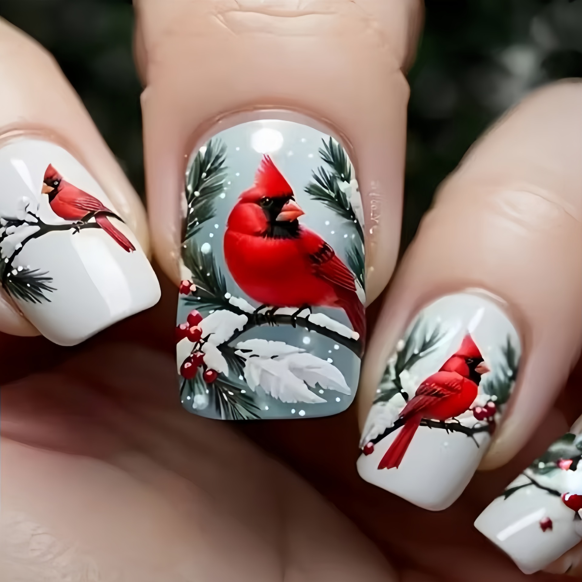 Medium fake nails for women gi - Nail Art Red recensie en prijs