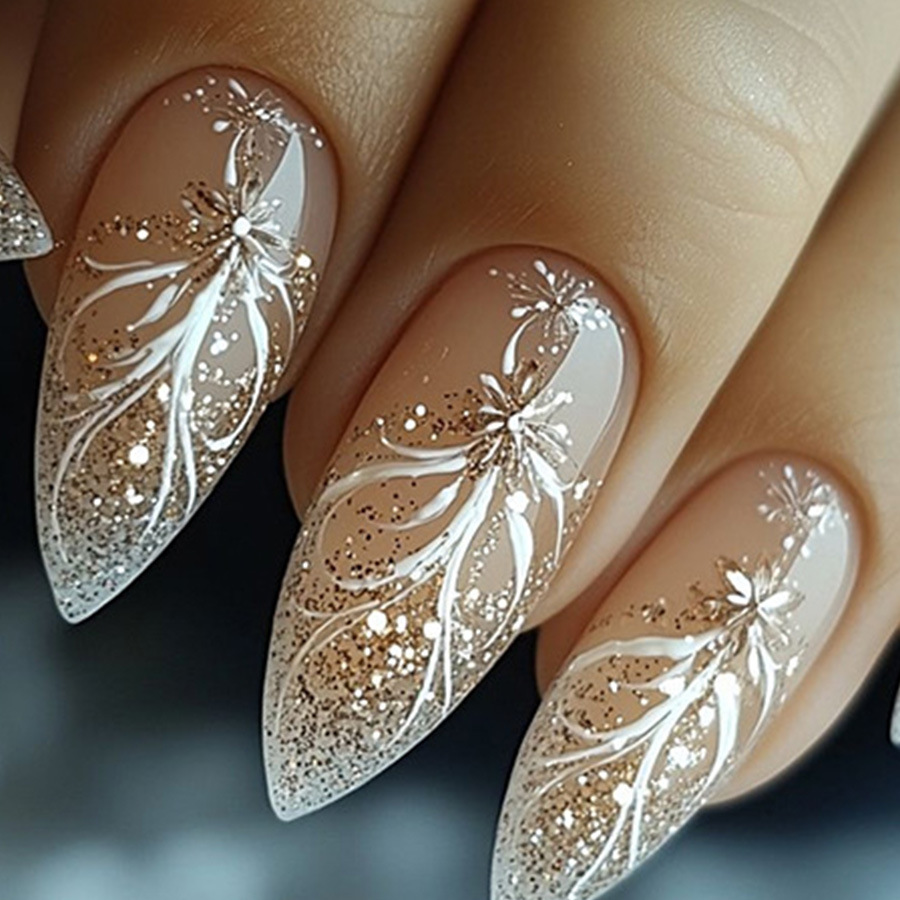 24pcs/set Short Medium fake na - Nail Art Aesthetic recensie en prijs