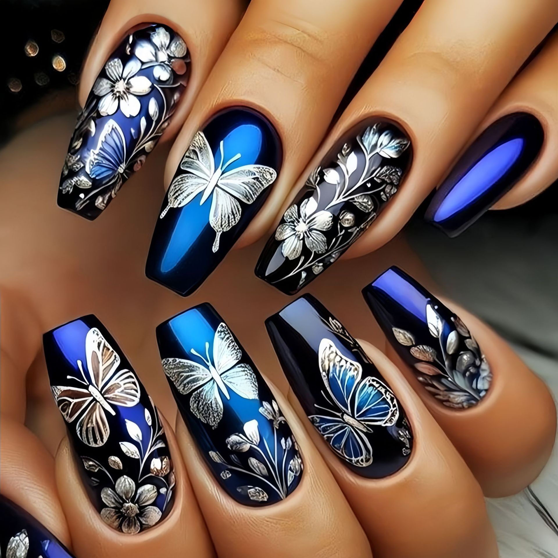 Medium long fake nails for wom - Nail Art Aesthetic recensie en prijs