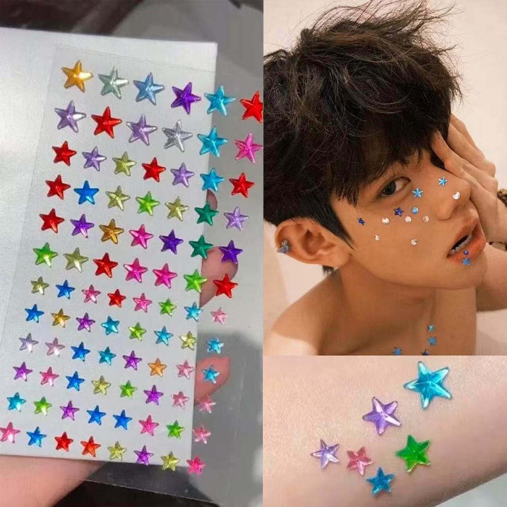 Self-Adhesive Face Rhinestones - Nail Art Nail Art recensie en prijs