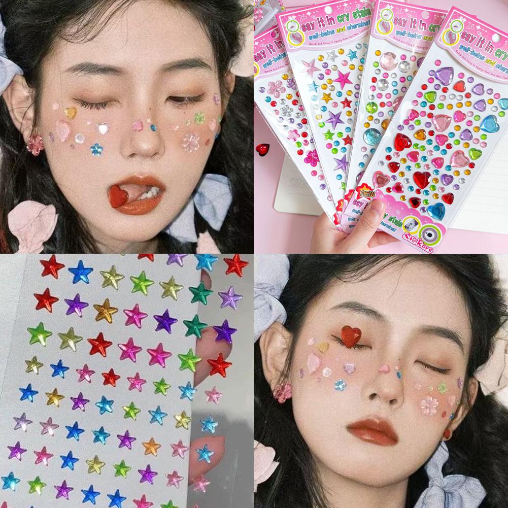 Self-Adhesive Face Rhinestones - Nail Art Nail Art recensie en prijs