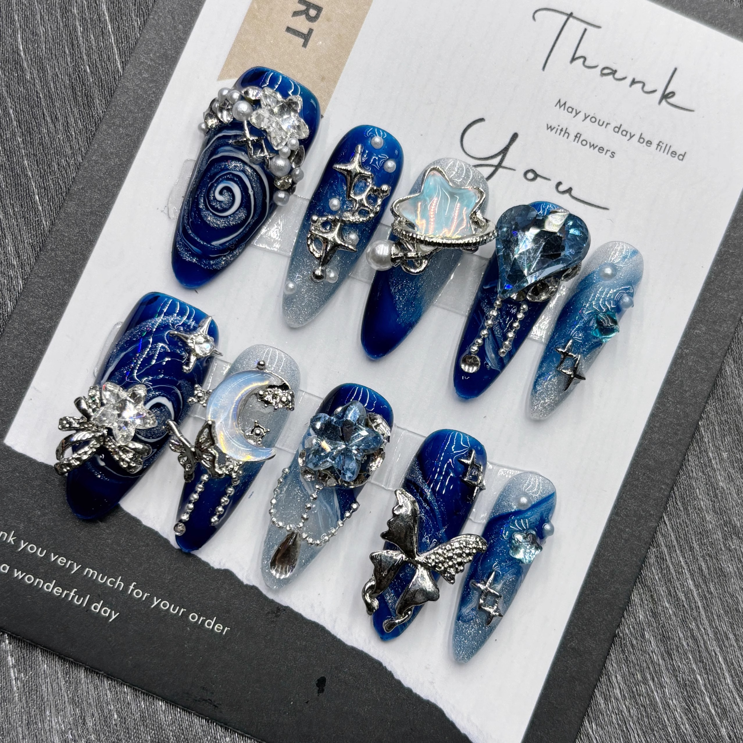 10Pcs High Quality Handmade Pr - Nail Art Simple Elegant recensie en prijs