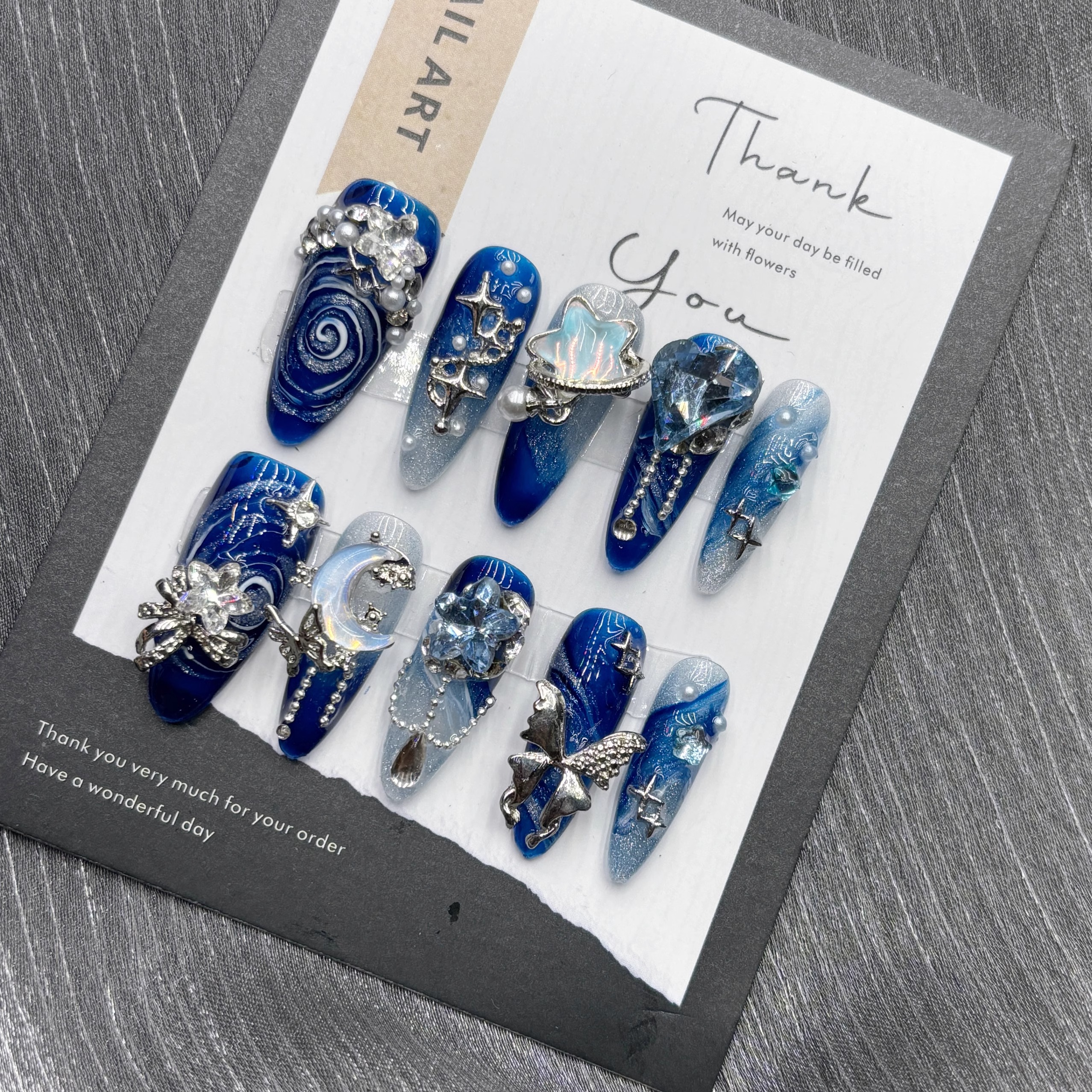 10Pcs High Quality Handmade Pr - Nail Art Simple Elegant recensie en prijs