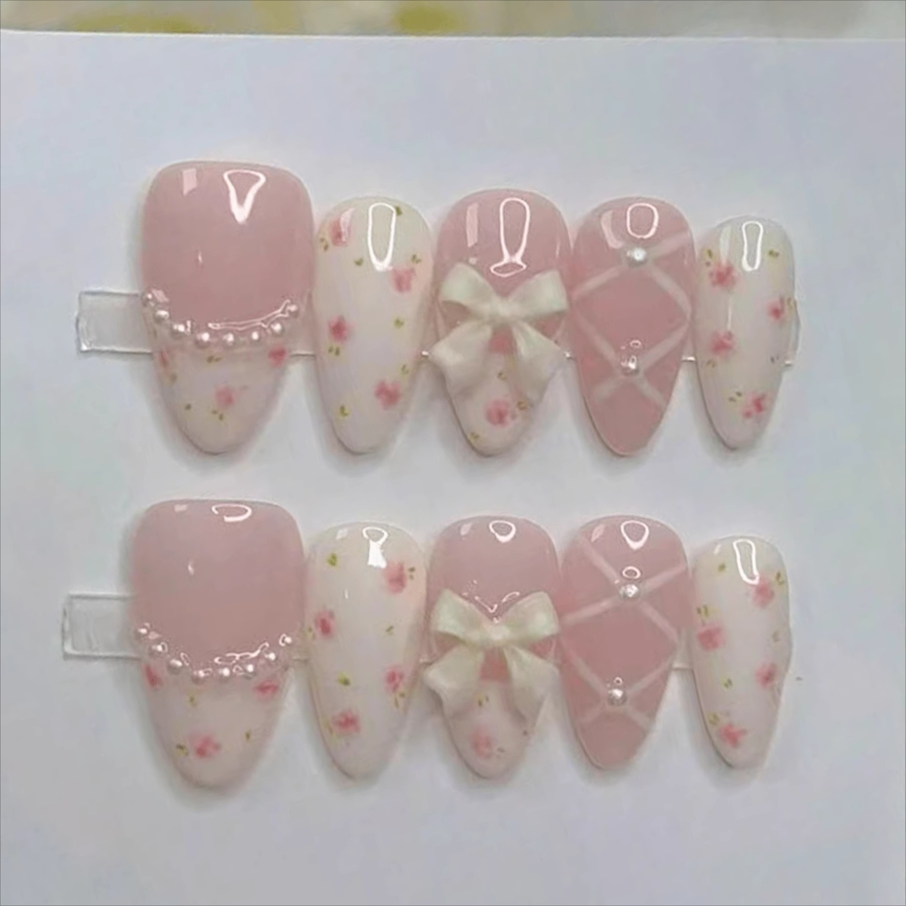 10Pcs Summer Lovely  Red Straw - Nail Art Red recensie en prijs