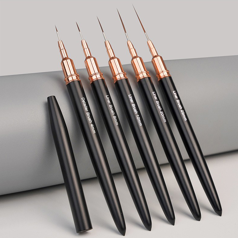 #5Pcs/Set Professional Nail Ar - Nail Fan Brush recensie en prijs