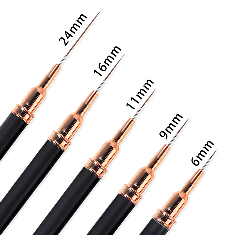 #5Pcs/Set Professional Nail Ar - Nail Fan Brush recensie en prijs