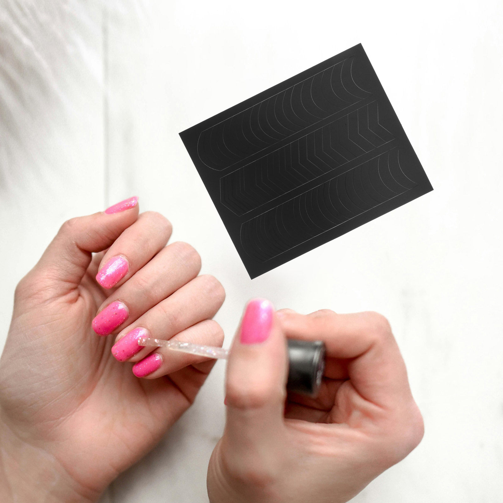 6 Sheets French Tip Nail Decal - Nail Art Simple Elegant recensie en prijs