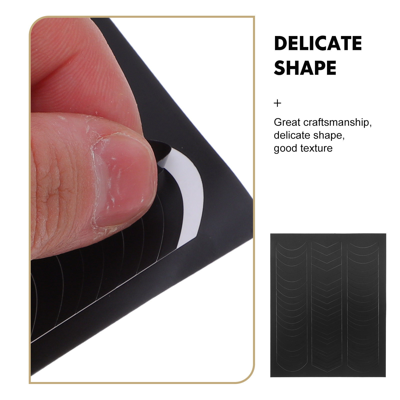 6 Sheets French Tip Nail Decal - Nail Art Simple Elegant recensie en prijs