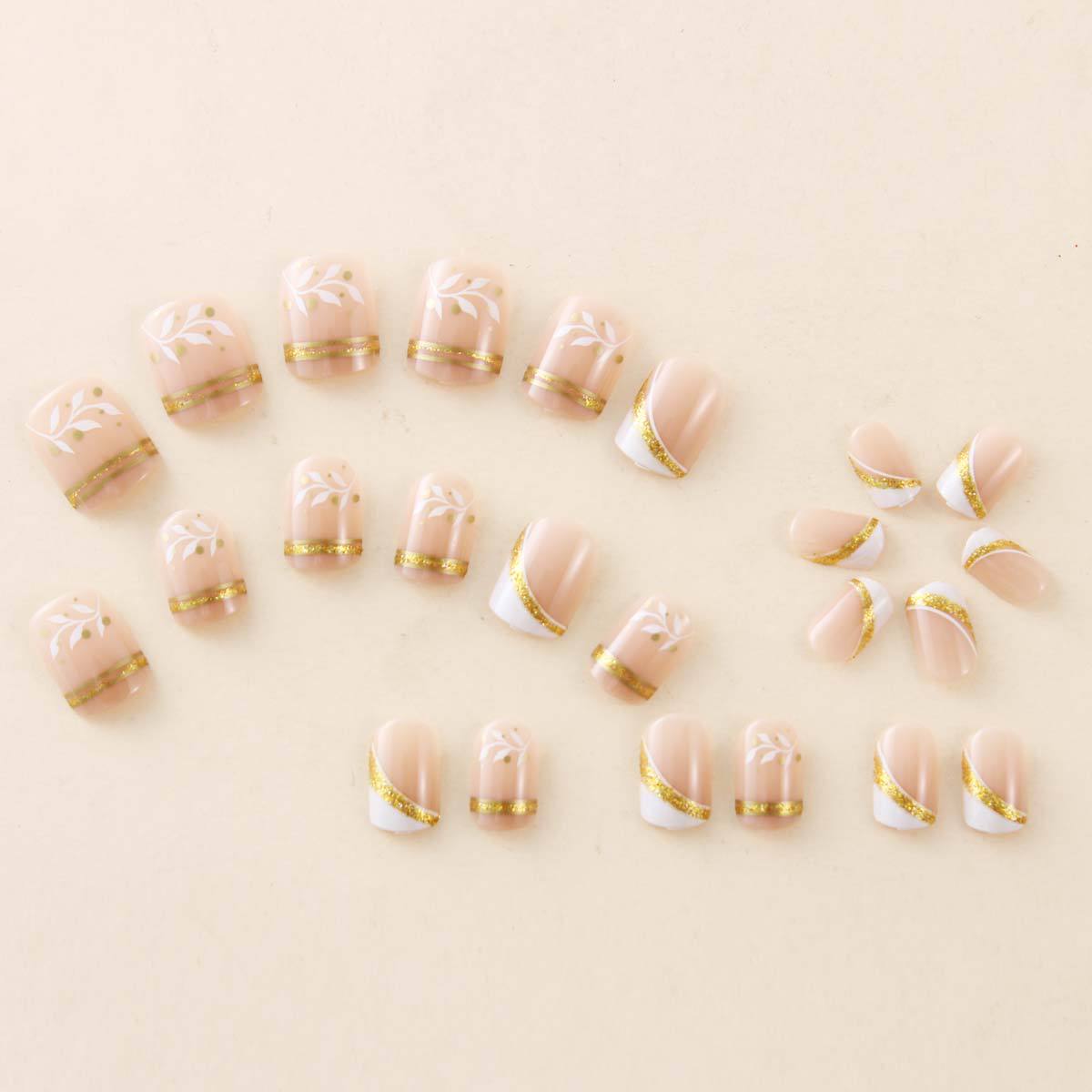 Short Medium fake nails for wo - Nail Art Aesthetic recensie en prijs