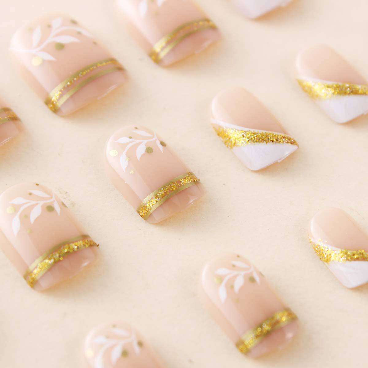 Short Medium fake nails for wo - Nail Art Aesthetic recensie en prijs